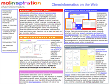 Tablet Screenshot of molinspiration.com